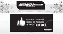 Desktop Screenshot of nandidecoracoes.com.br